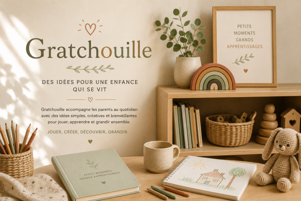 Bannière Gratchouille - Des idées pour une enfance qui se vit