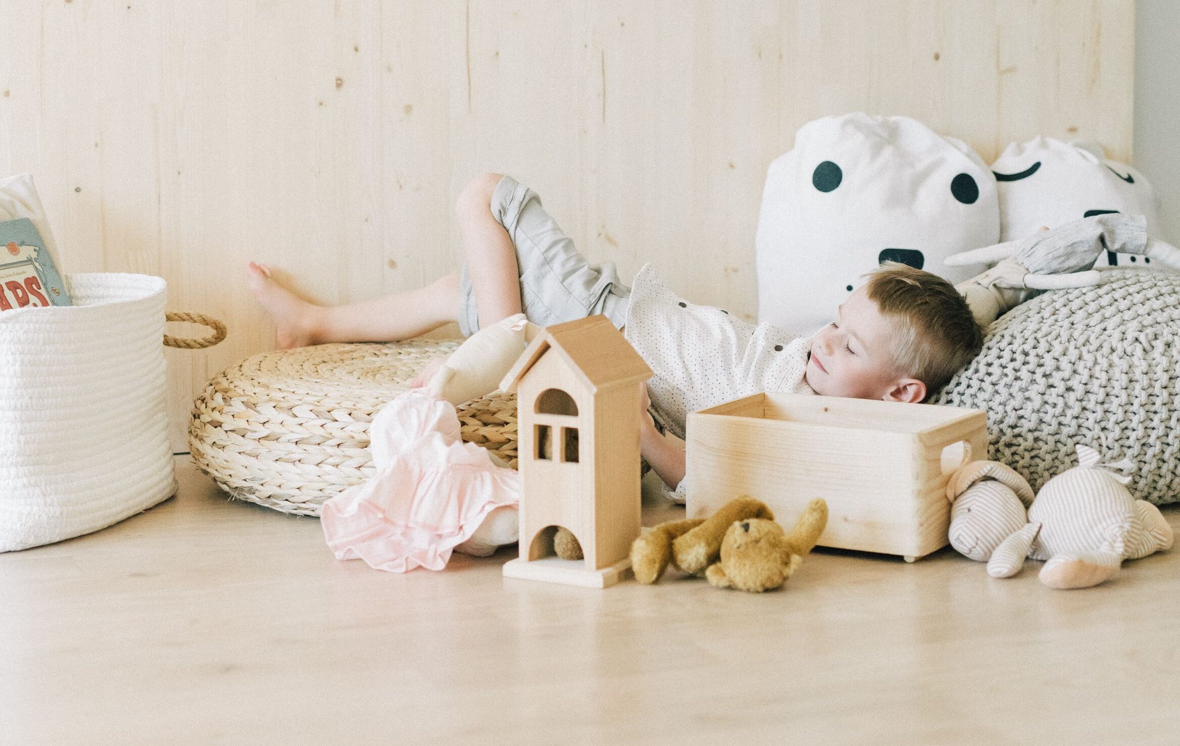 enfant dans un coin calme